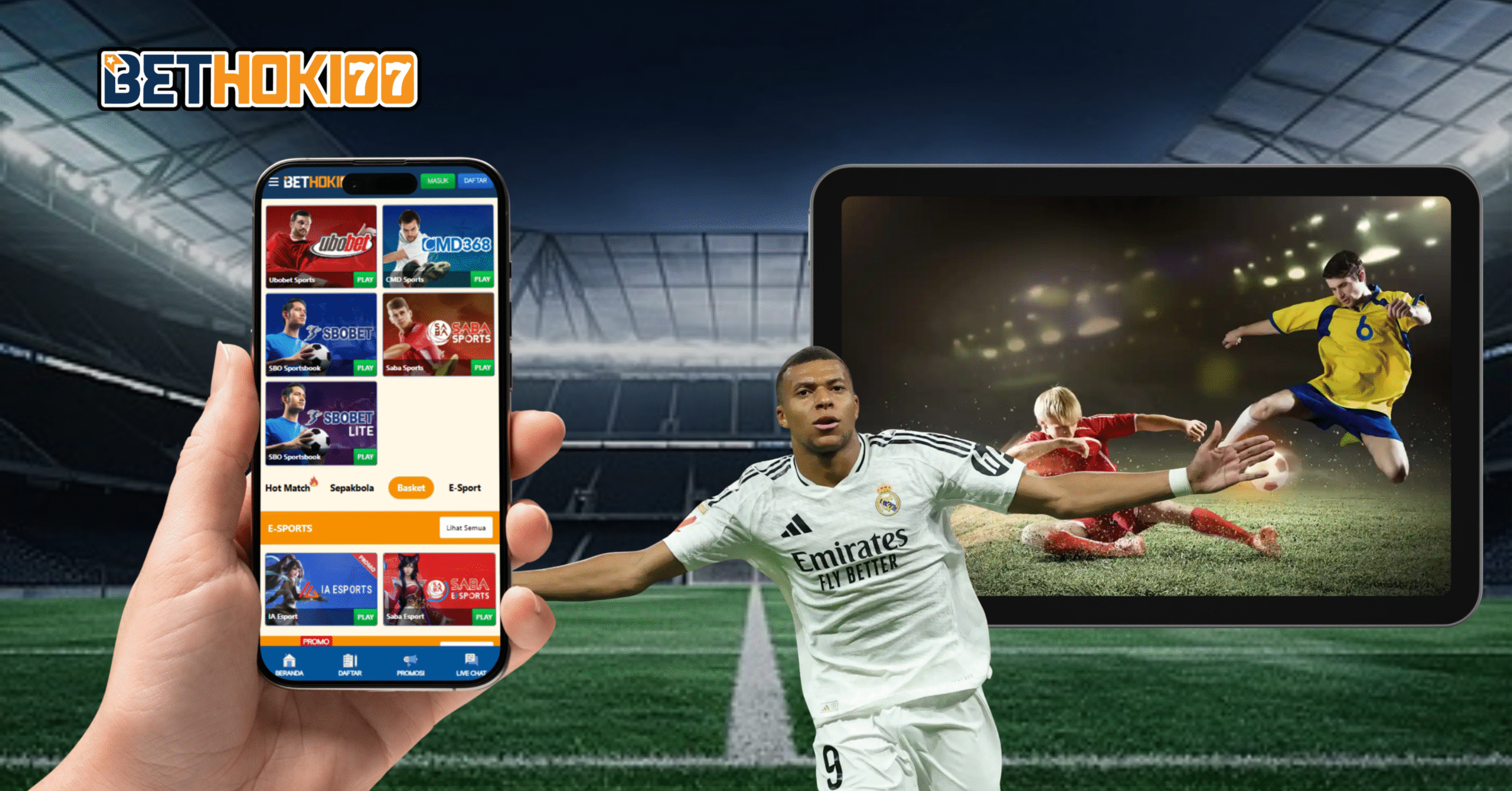 Taruhan Olahraga (Sport Betting): Memprediksi Kemenangan, Memahami Peluang, dan Menjelajahi Sensasi di Bethoki77